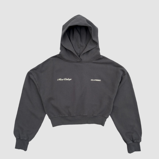 HOODIE CROP TOP - VINTAGE
