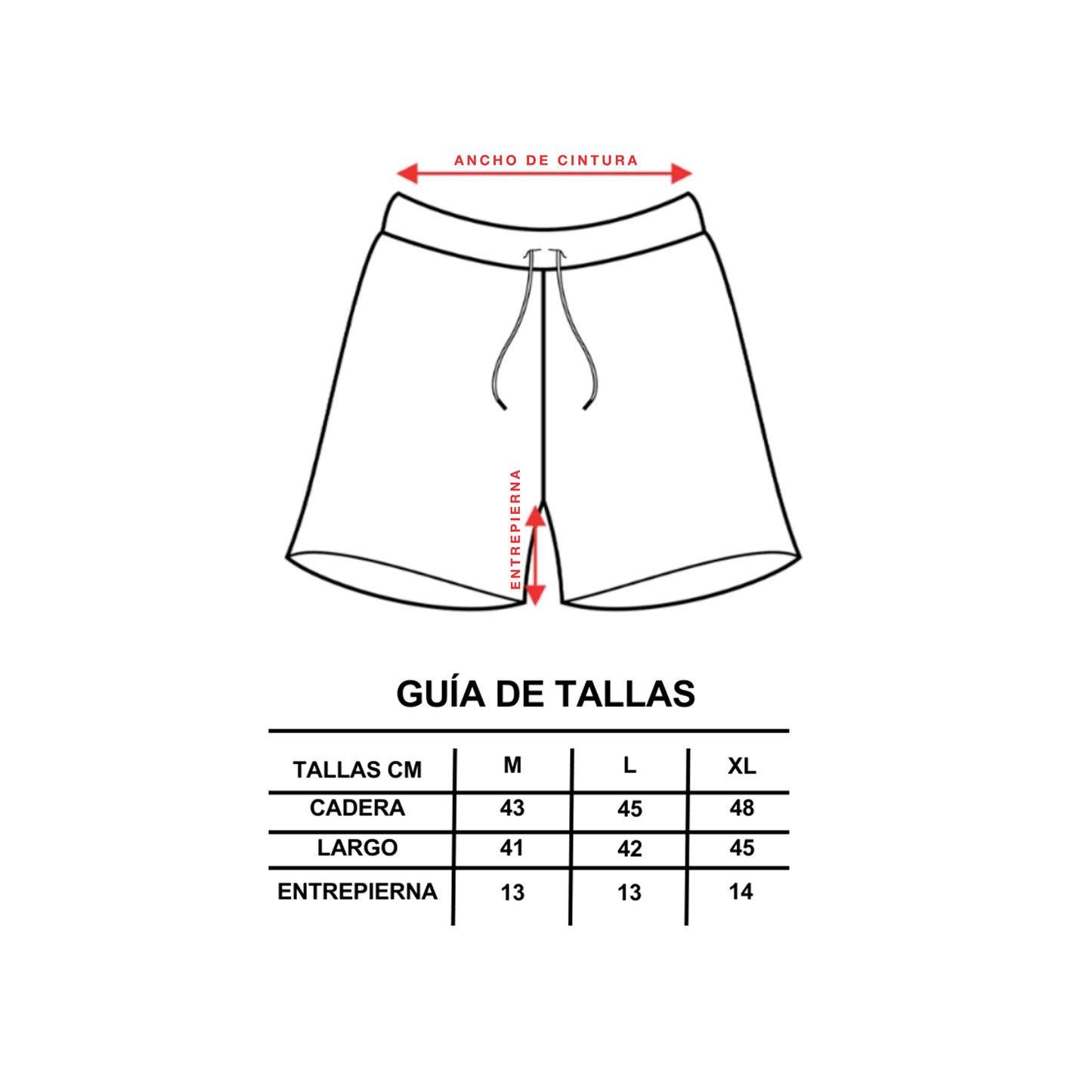 SHORT CLV - RED