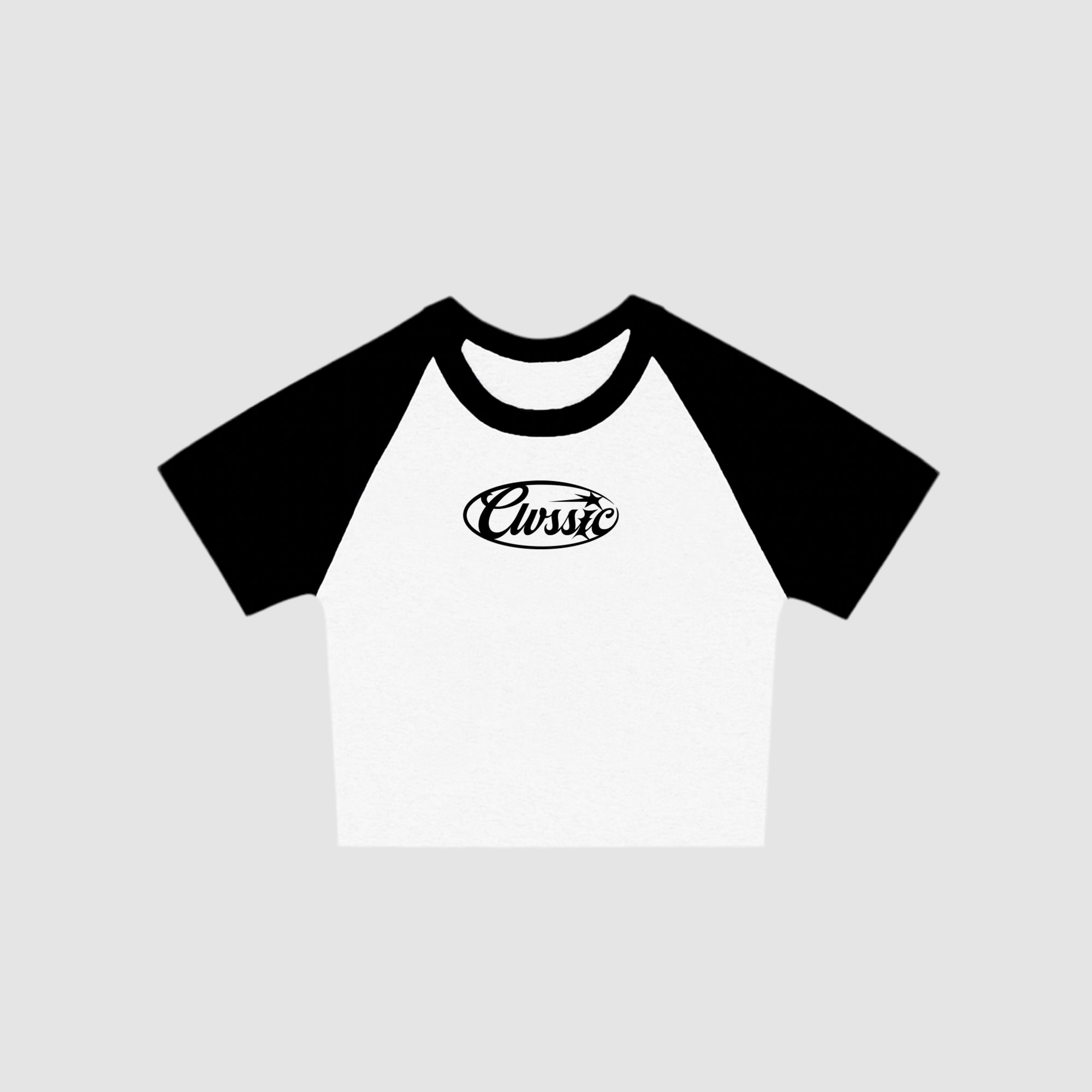 BABY TEE B/W - CLVSSIC