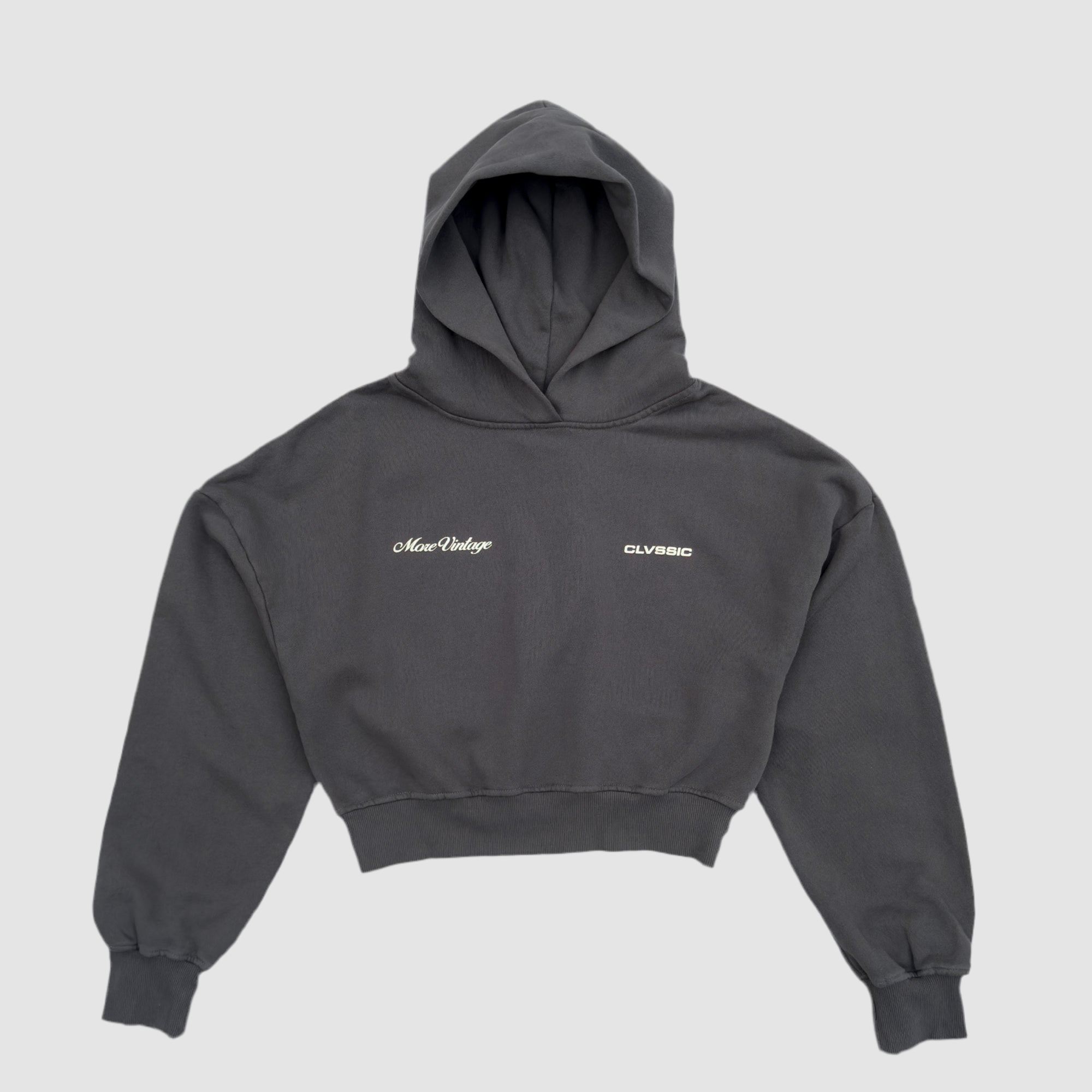 HOODIE CROP TOP - VINTAGE